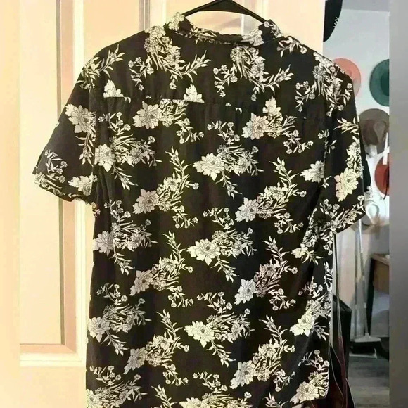 Forever 21 Button Up Dress Casual Button Up Shirt Vintage - Picture 4 of 4